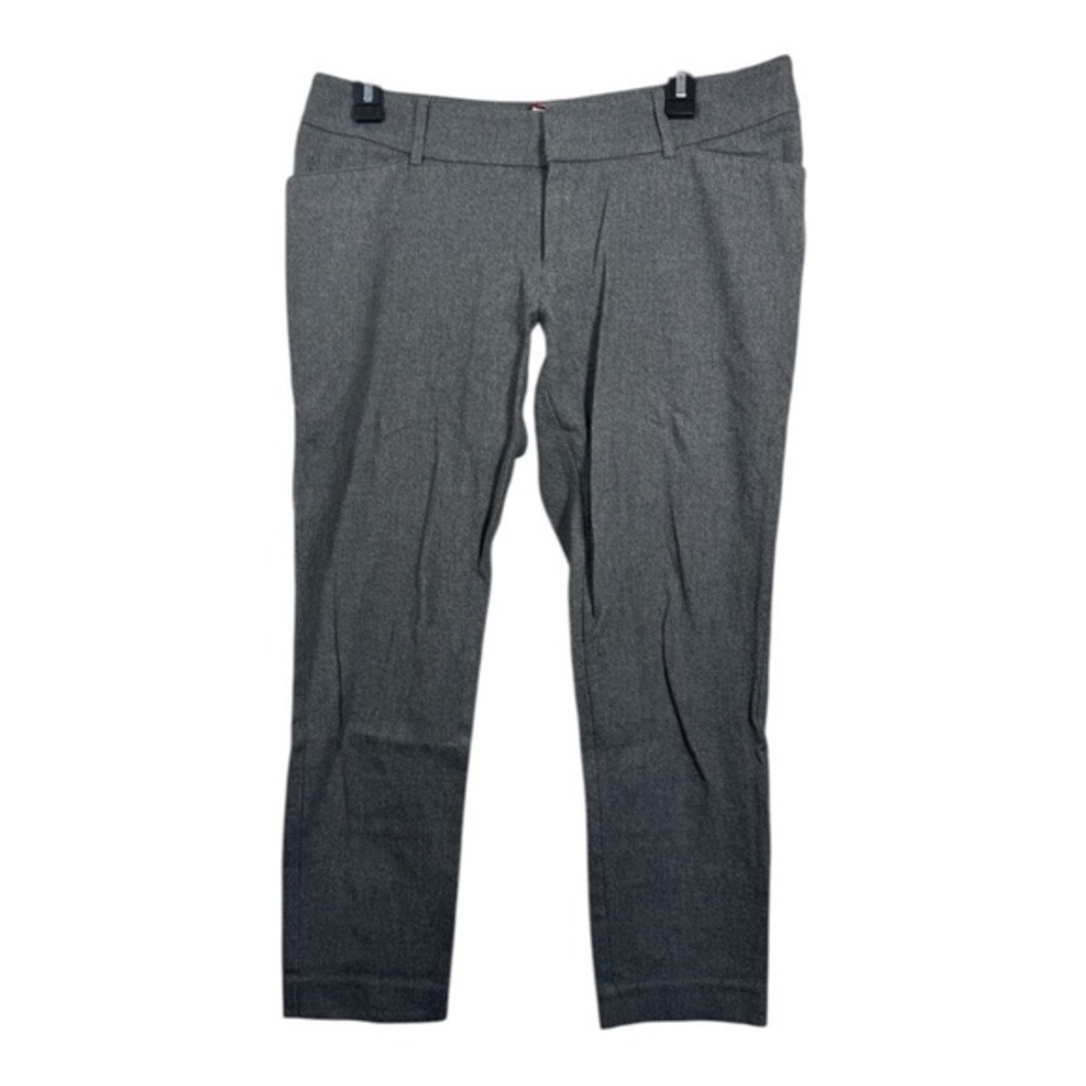 Merona Pants Womens 8 Cotton Gray Slacks Business Minimalist Lightweight